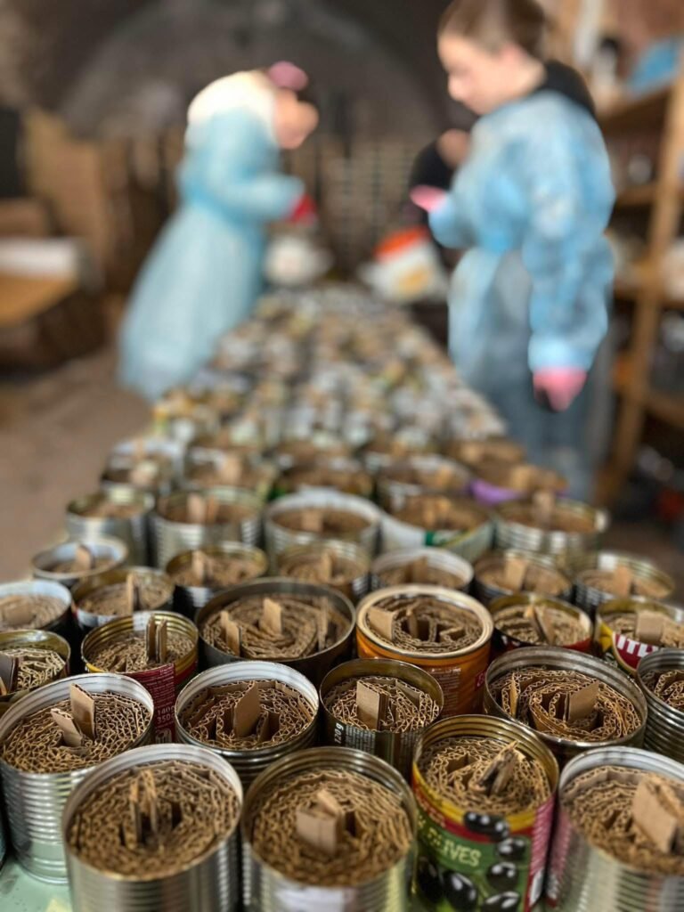 Apkasų žvakių gamyba
