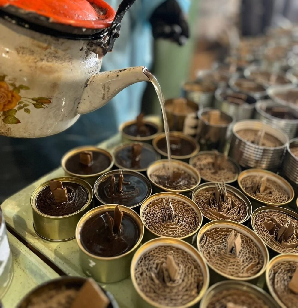 Trench candles